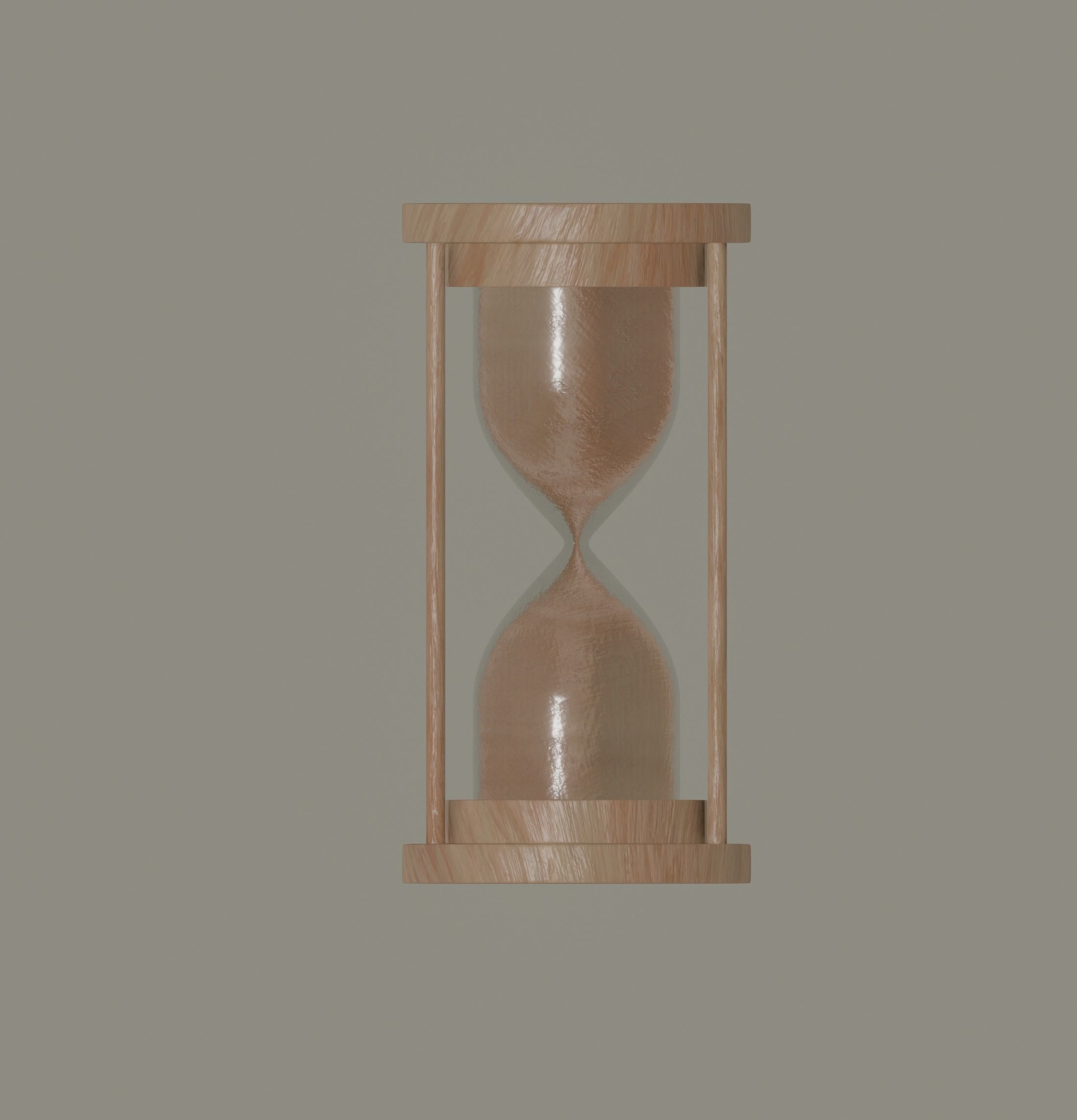 Hourglass 3D model_7