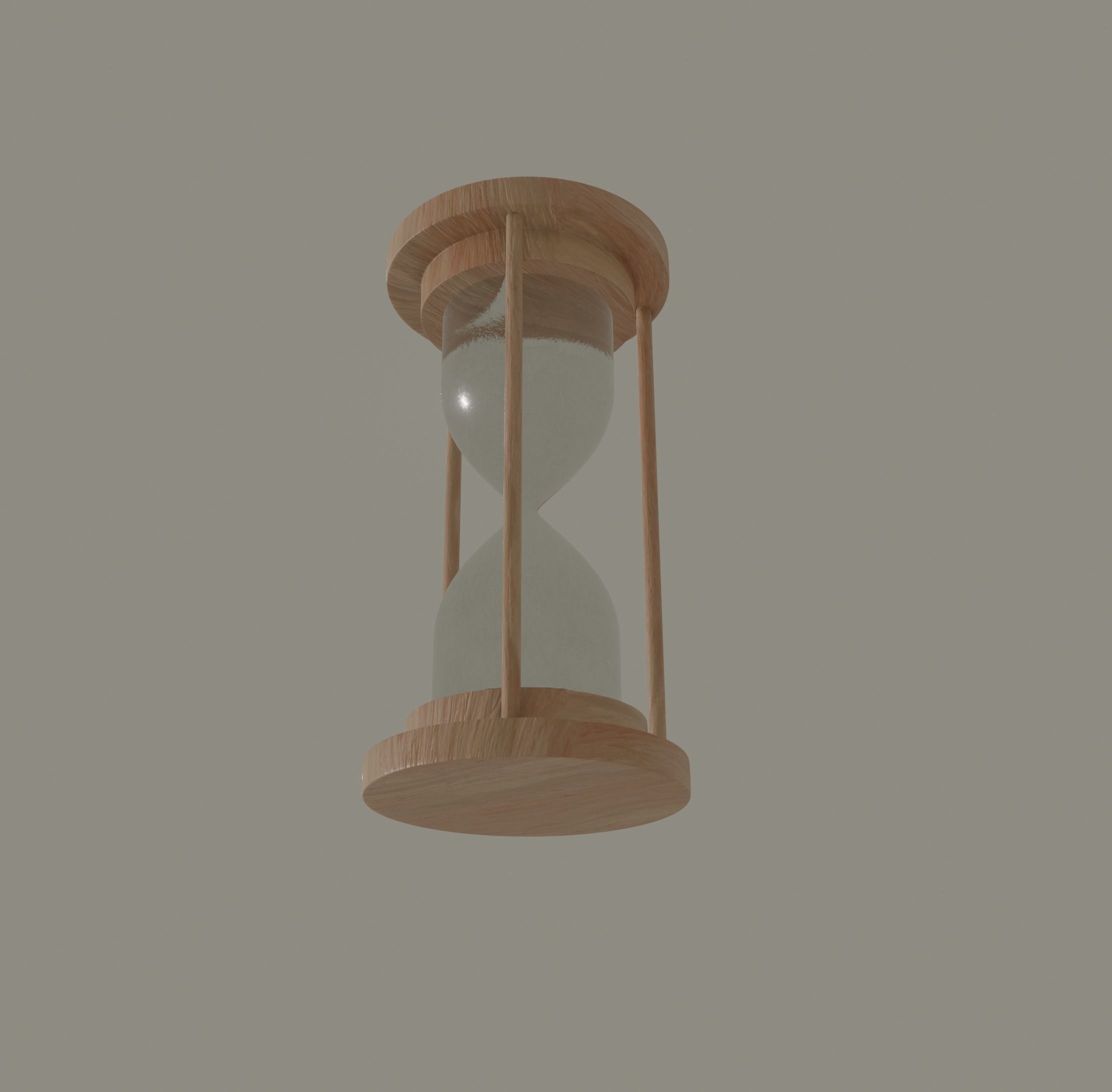 Hourglass 3D model_4