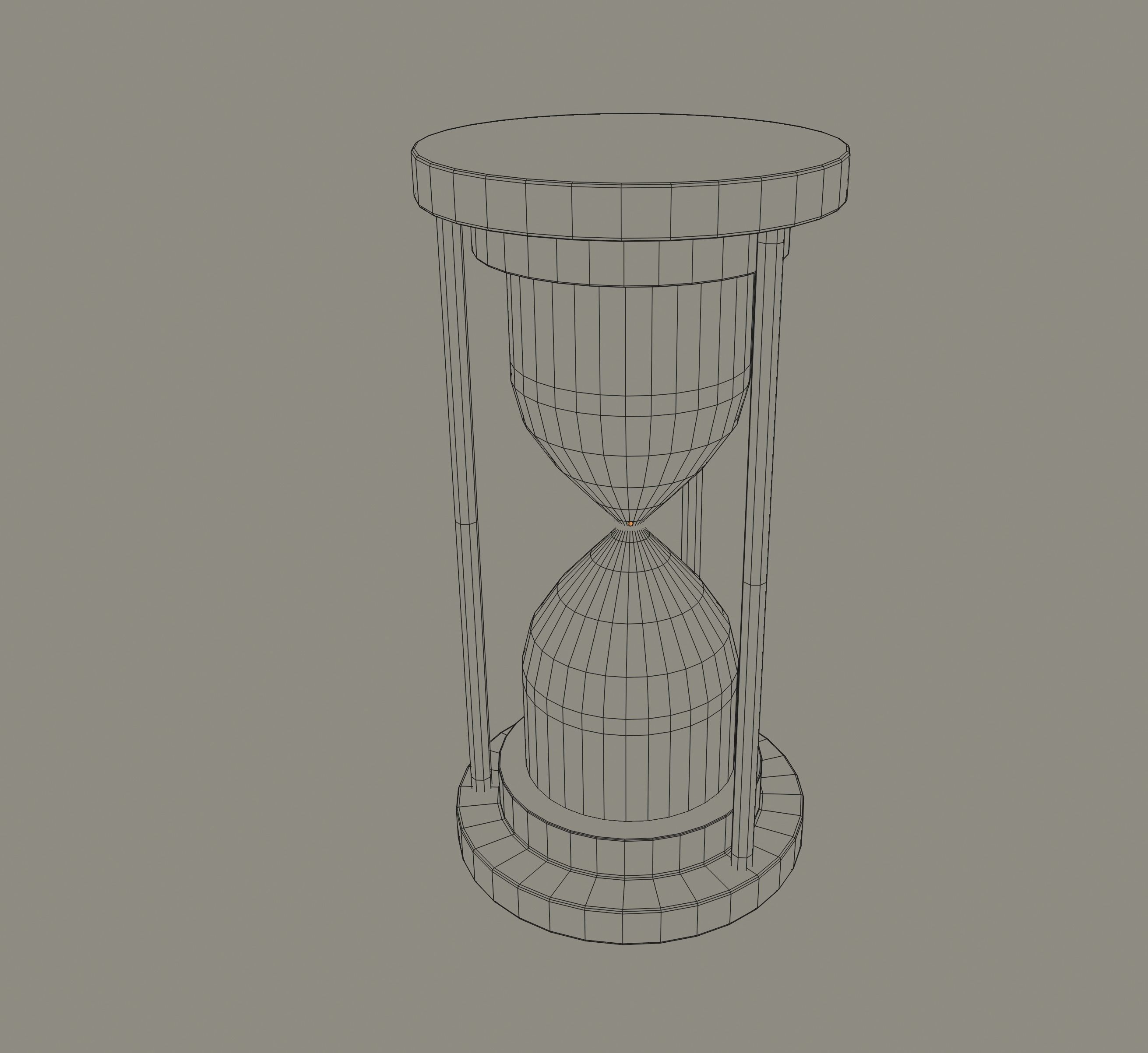 Hourglass 3D model_11