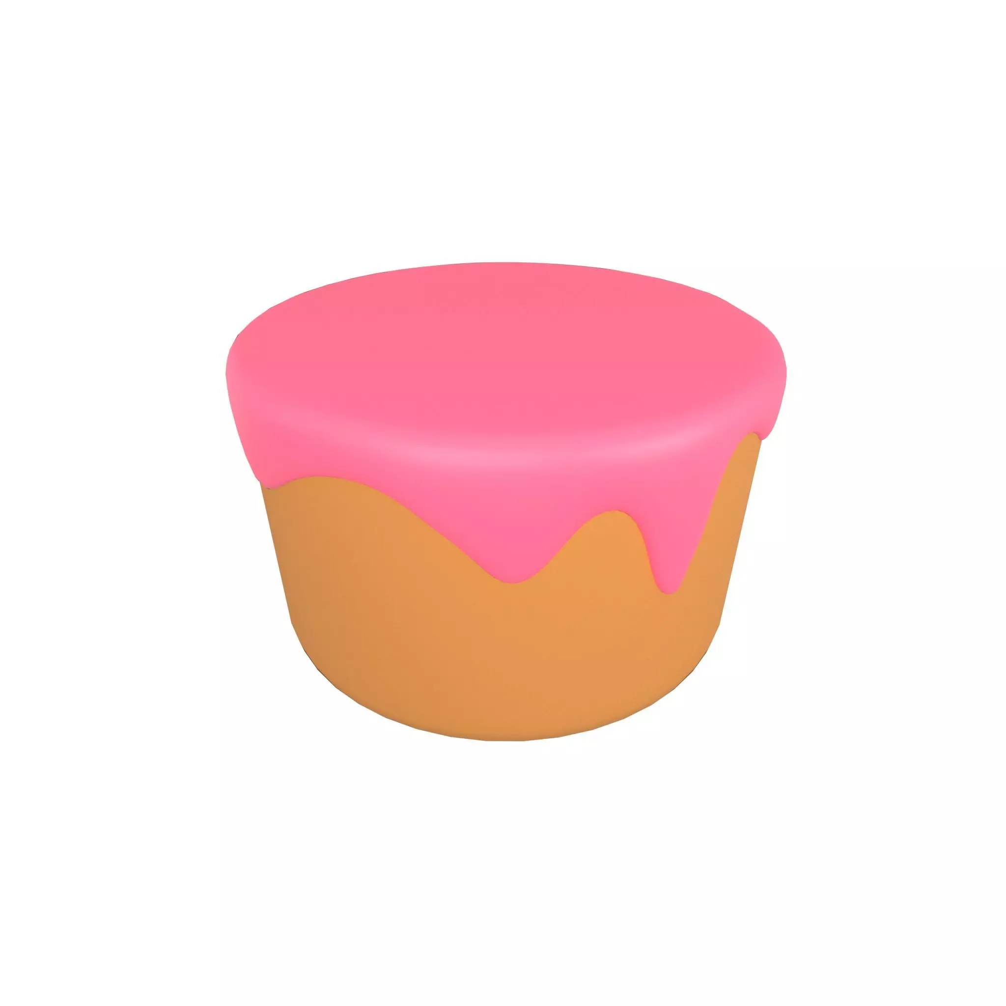 Chocolate Cake v1 017 Low-poly 3D model_0