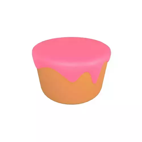 Chocolate Cake v1 017 Low-poly 3D model