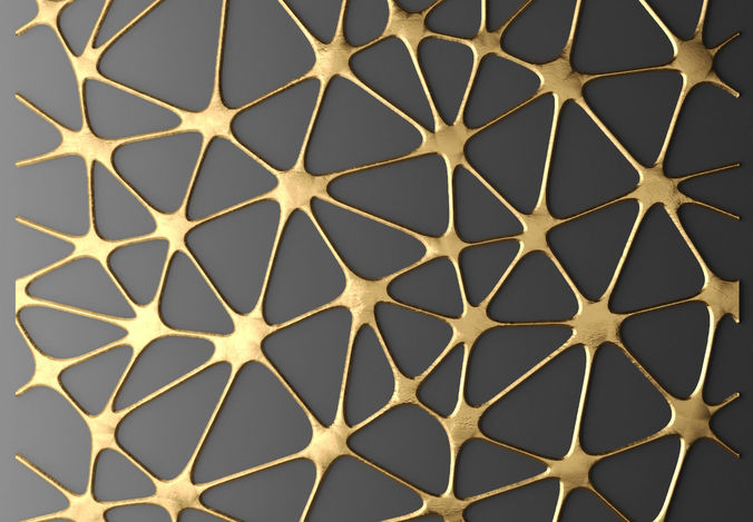 Panel lattice 2 3D model
