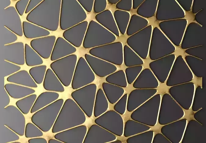 Panel lattice 2 3D model