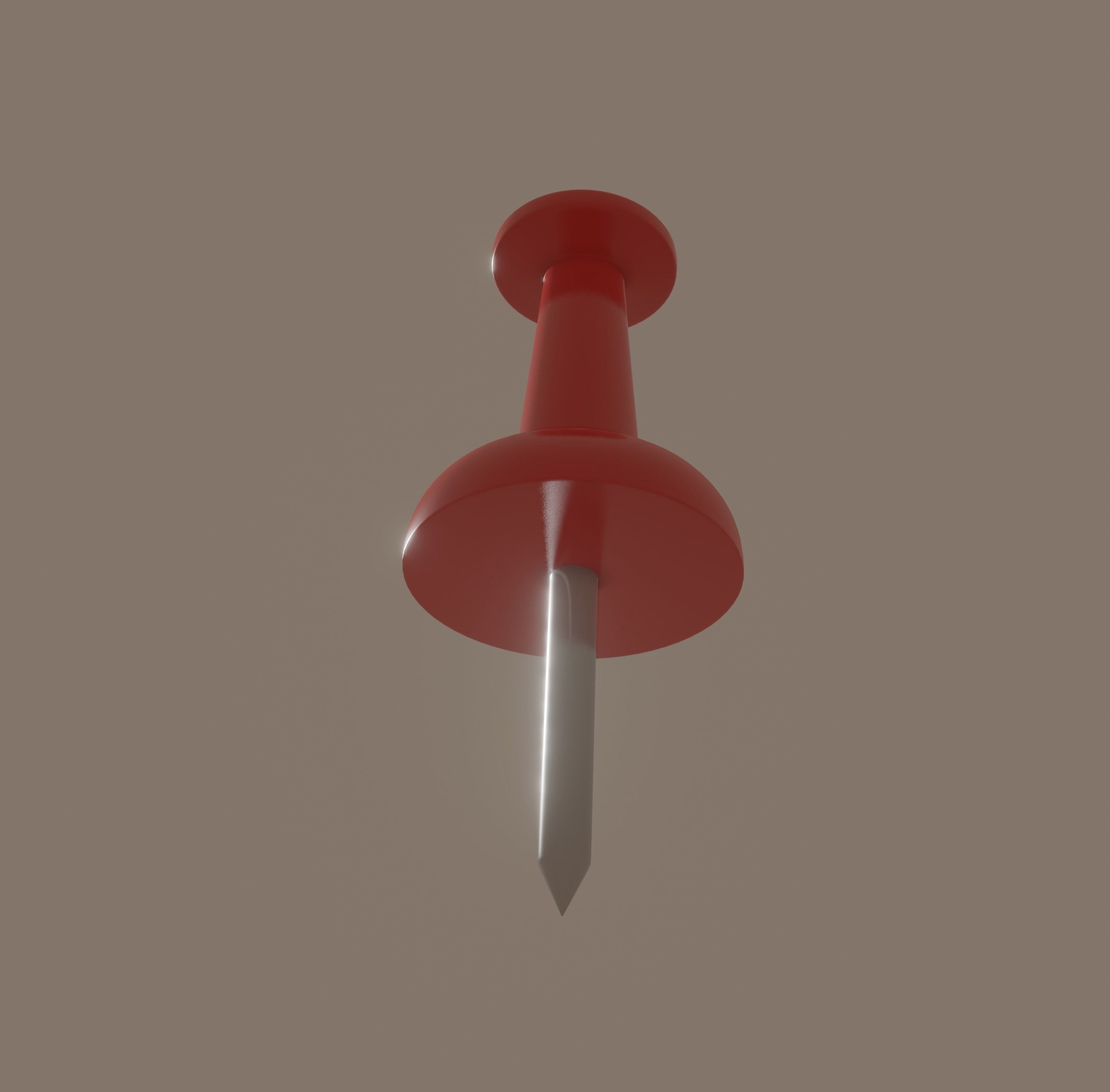 Pin model 3D model_7