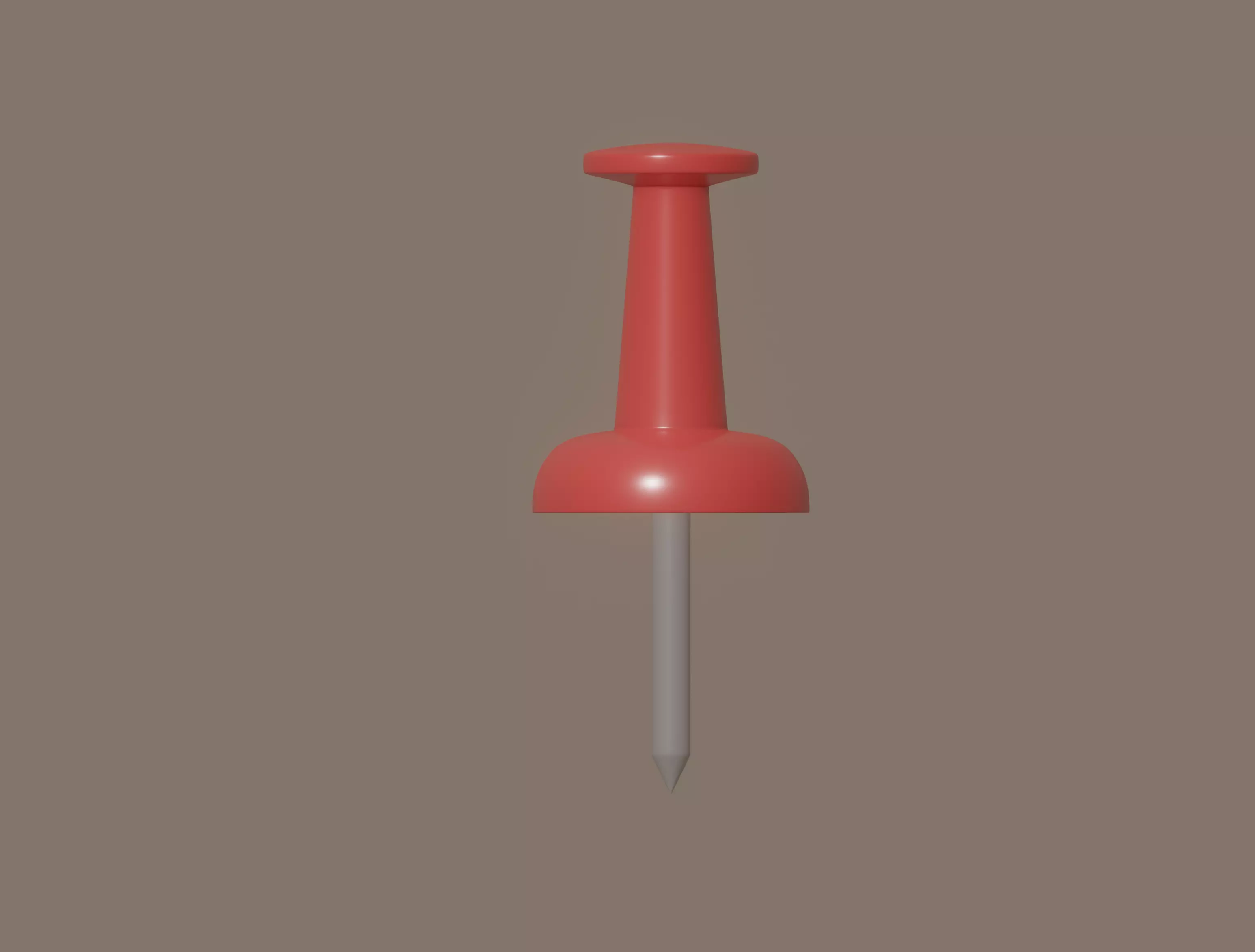 Pin model 3D model_0