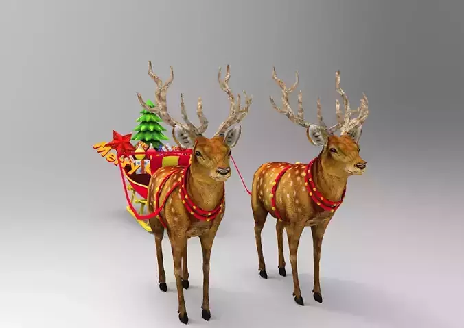 Game Ready Deer Sleigh