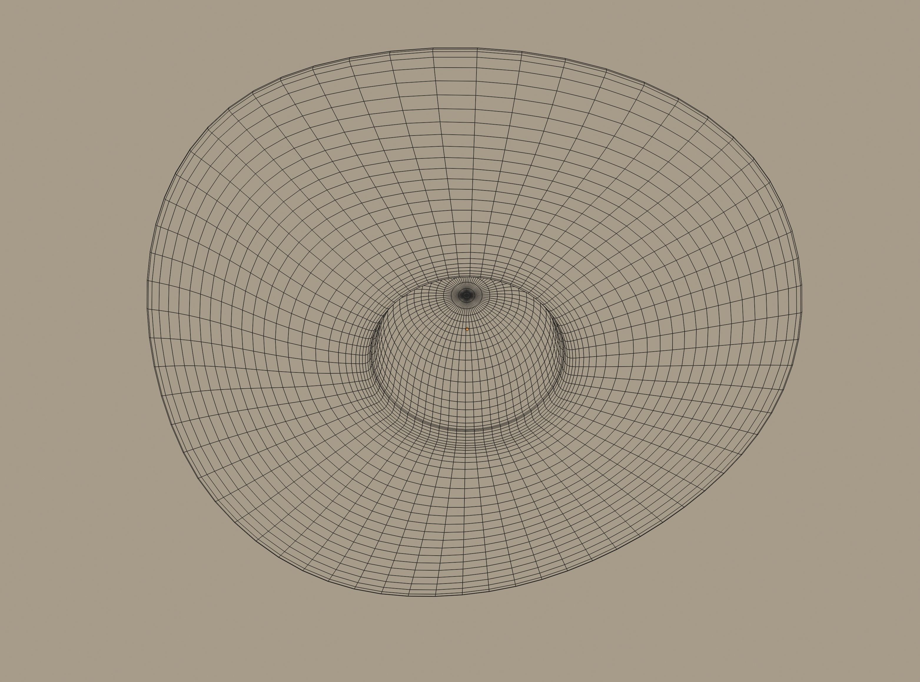 Straw Sun Hat 3D model_13