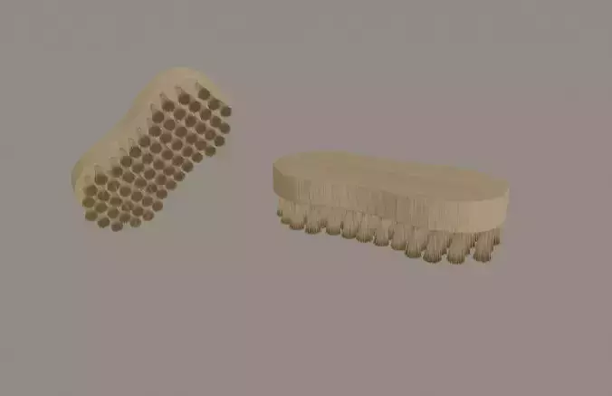 Wooden Scrub Brush