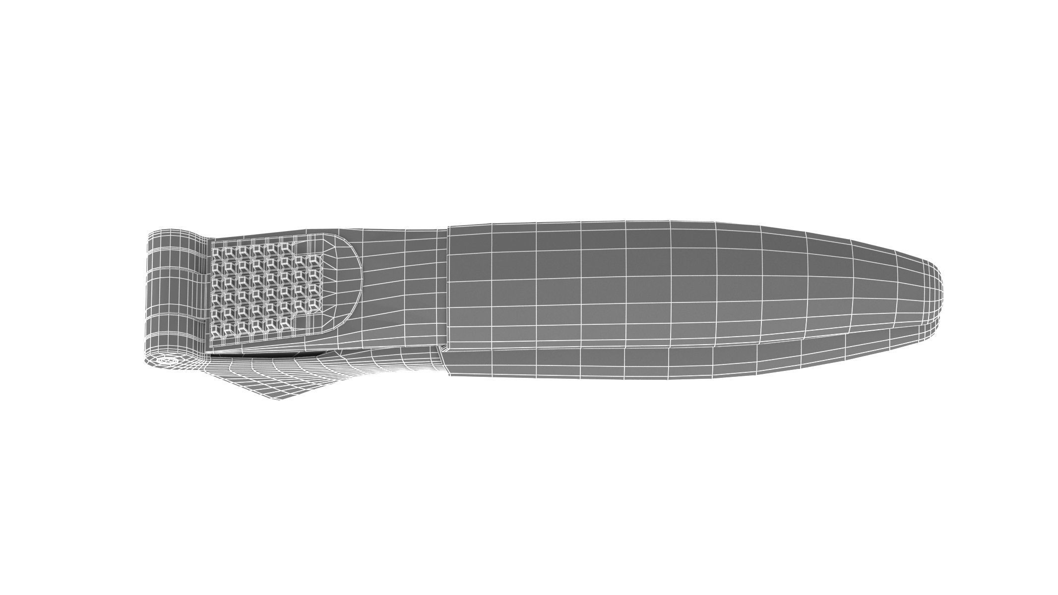 OXO Good Grips SoftHandled Garlic Press 3D model CGTrader