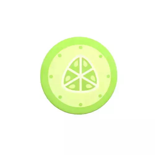 Cartoon Honeydew Slice v1 001