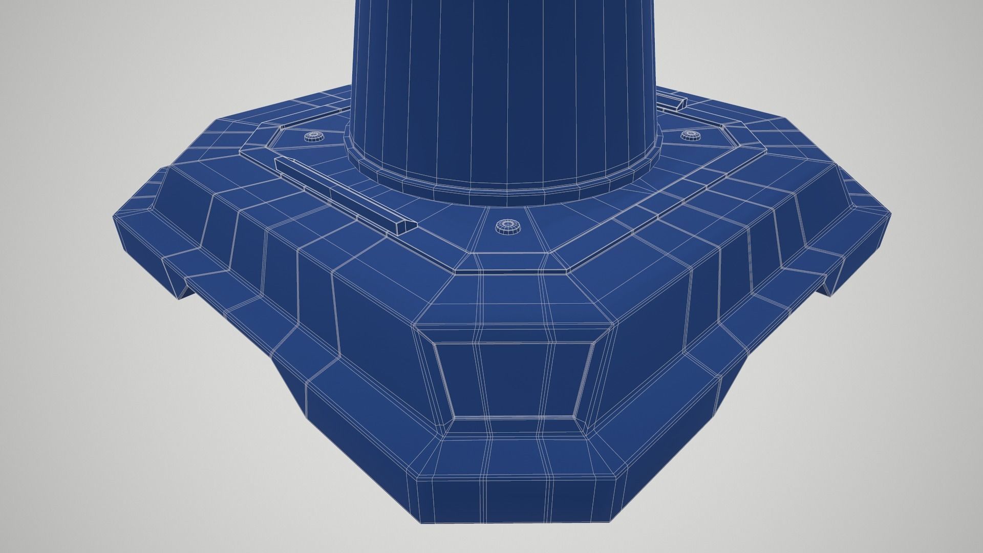 Sci-Fi Traffic Cone 3D model_25