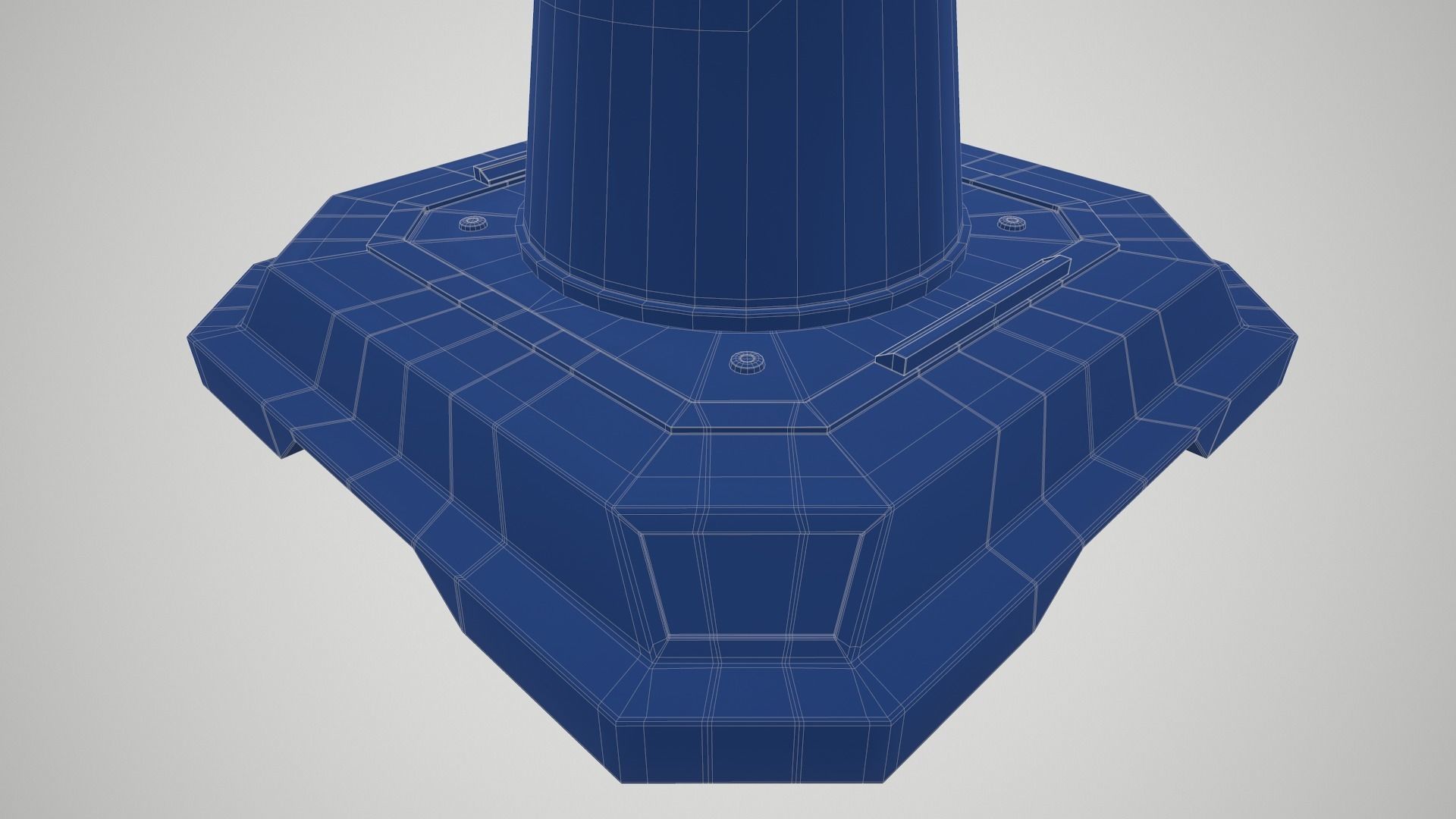 Sci-Fi Traffic Cone 3D model_28