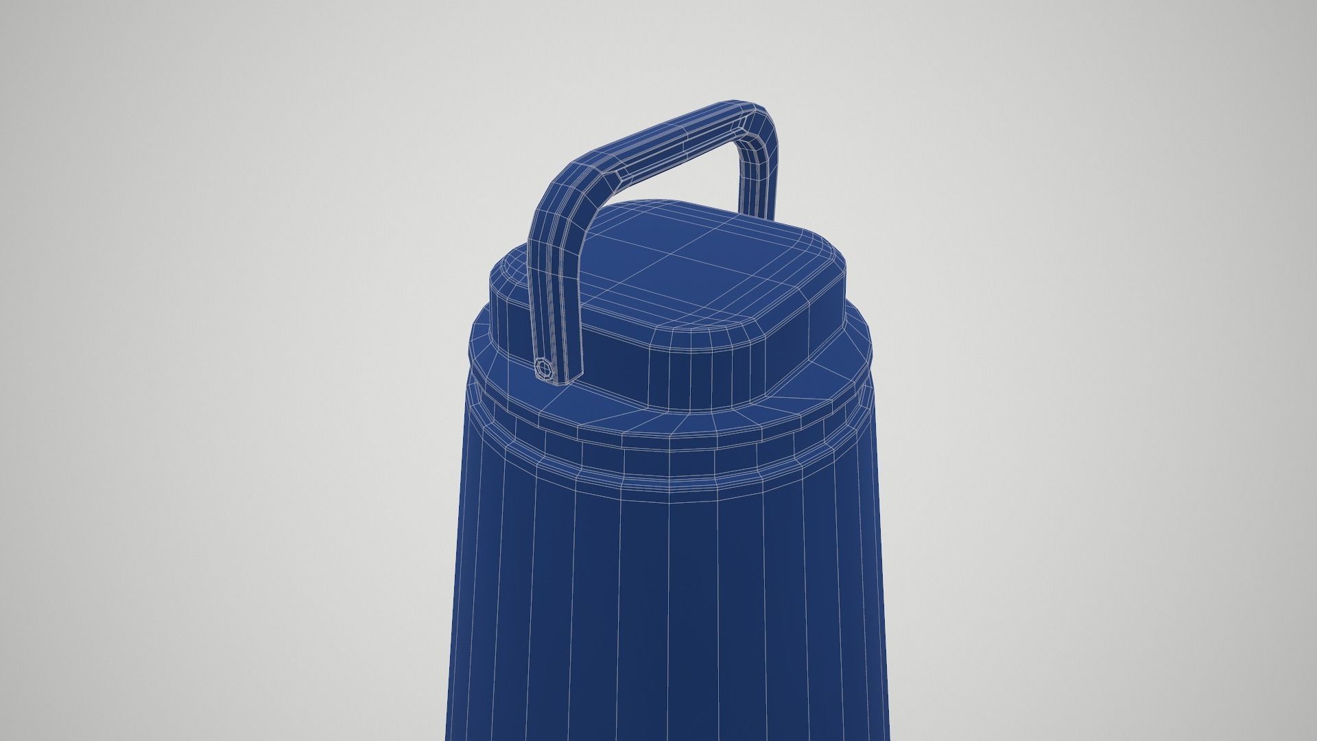 Sci-Fi Traffic Cone 3D model_22