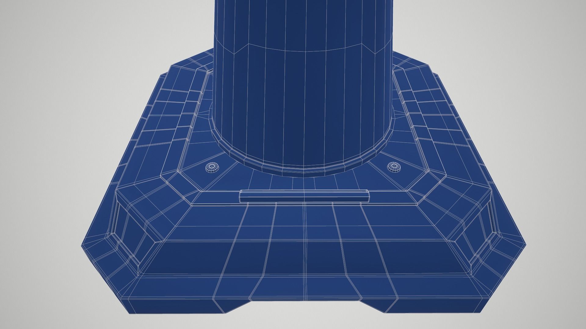 Sci-Fi Traffic Cone 3D model_20