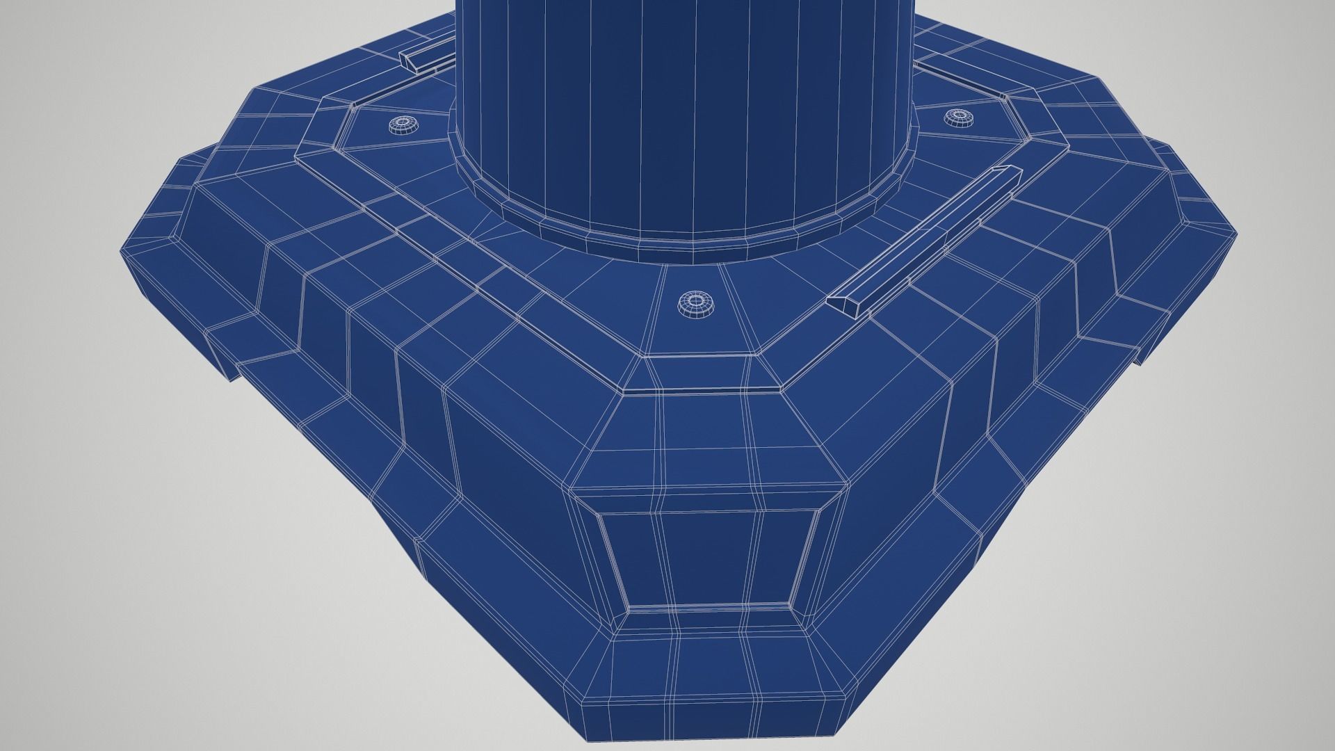 Sci-Fi Traffic Cone 3D model_23