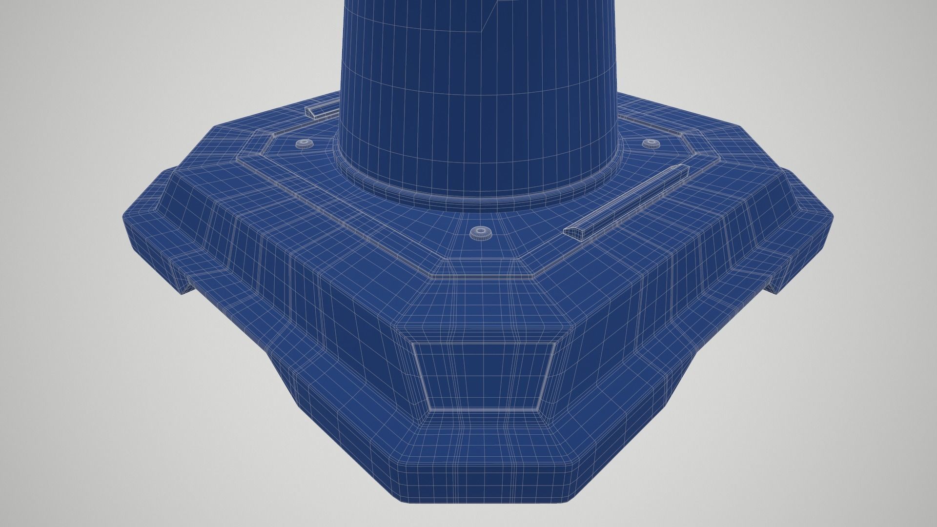 Sci-Fi Traffic Cone 3D model_29