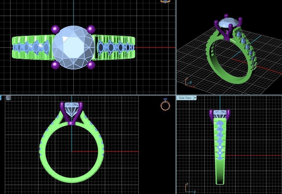Ring pl 40 3D print model_7