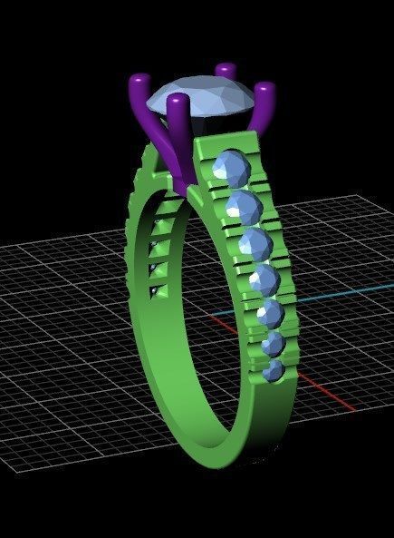 Ring pl 40 3D print model_9