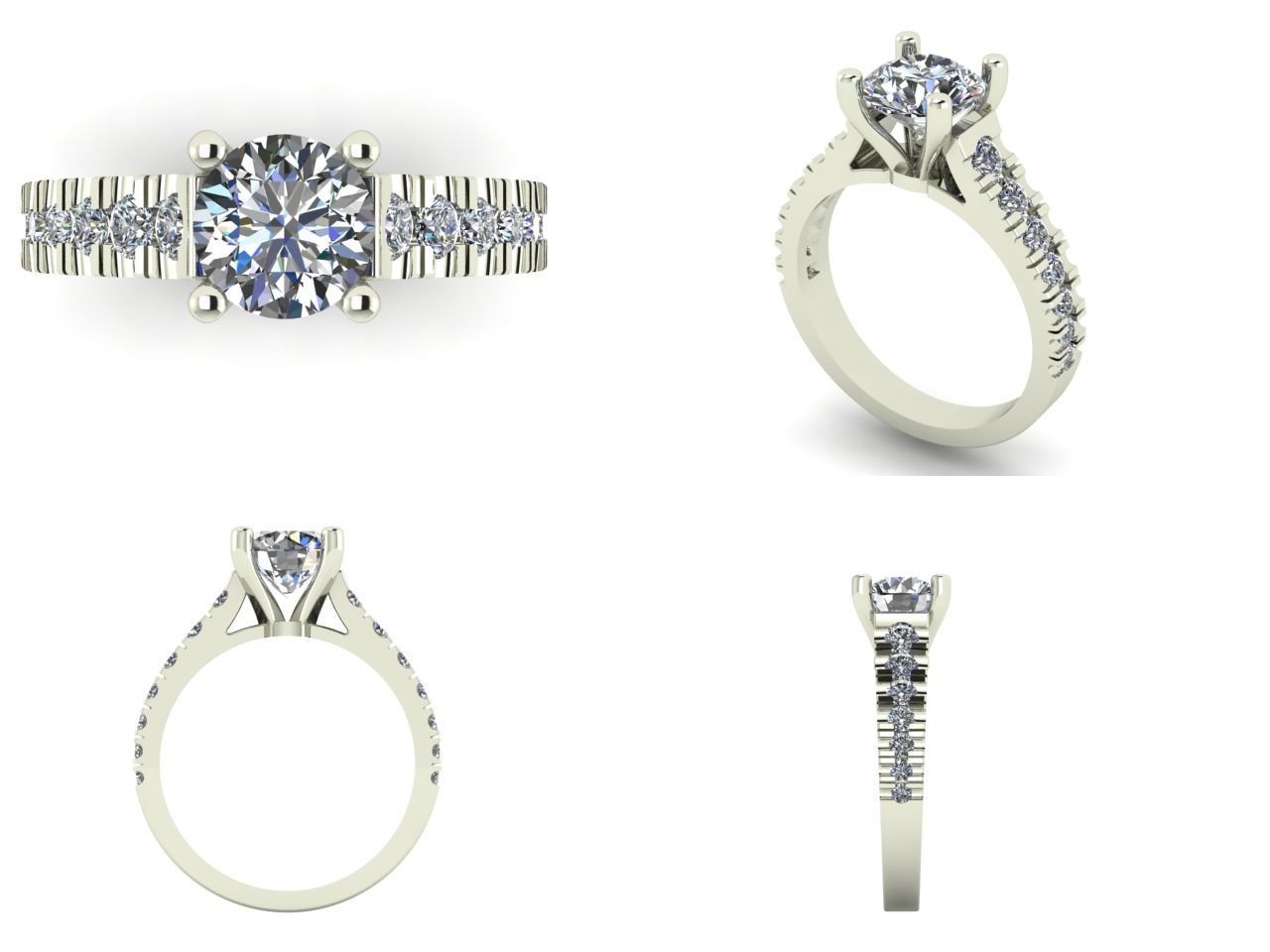 Ring pl 40 3D print model_3