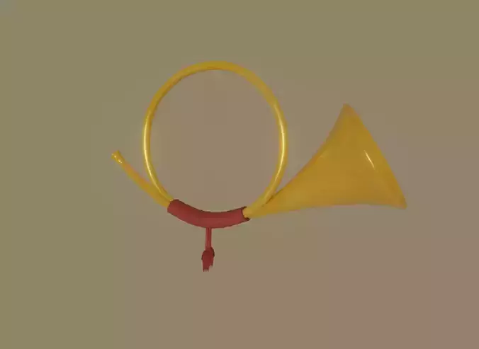 Post Horn 3D model