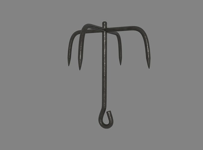 Grappling Hook 3D model