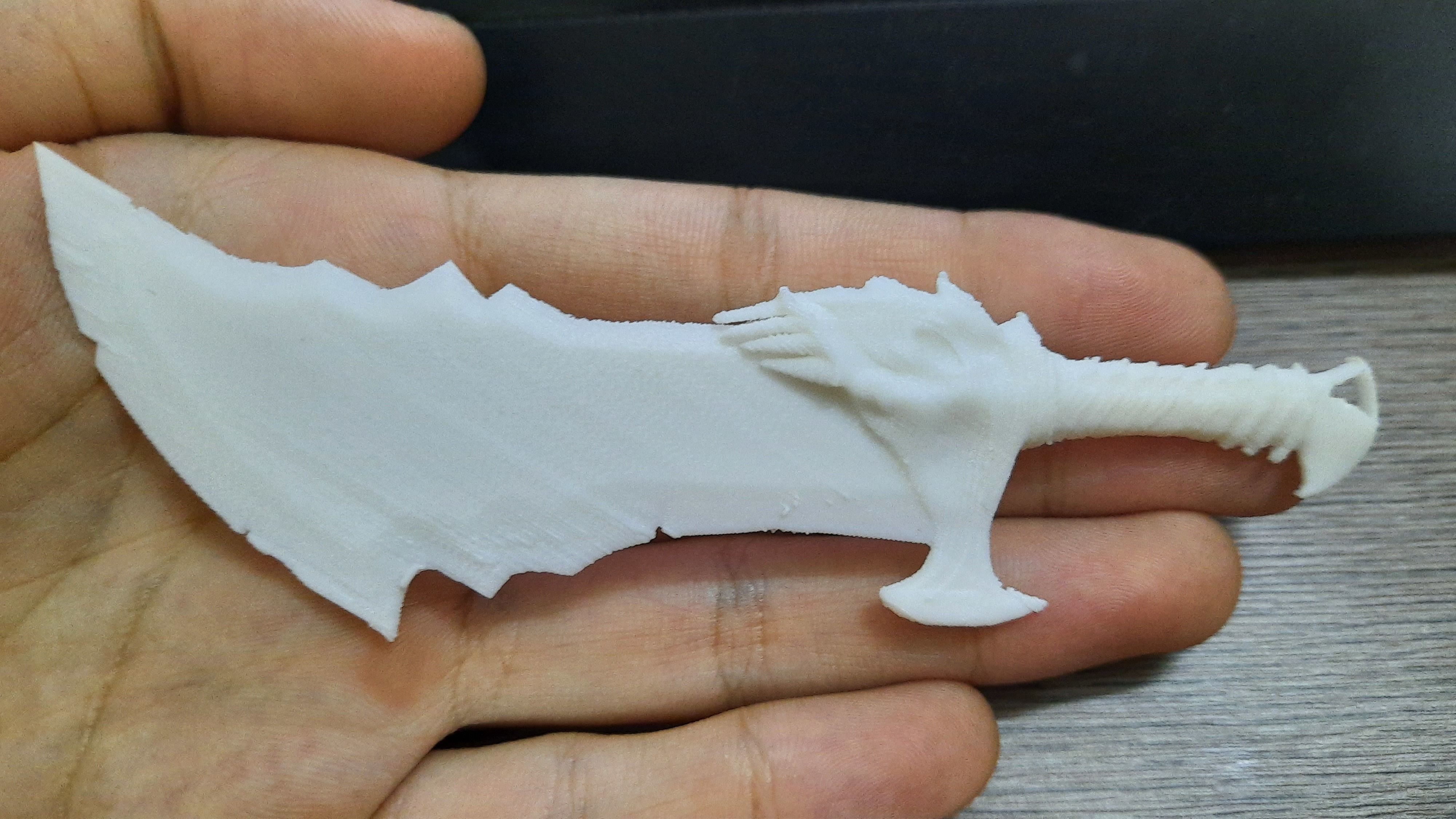 Blades of Chaos - God of War 2018 3D Print Model 3D print model_7