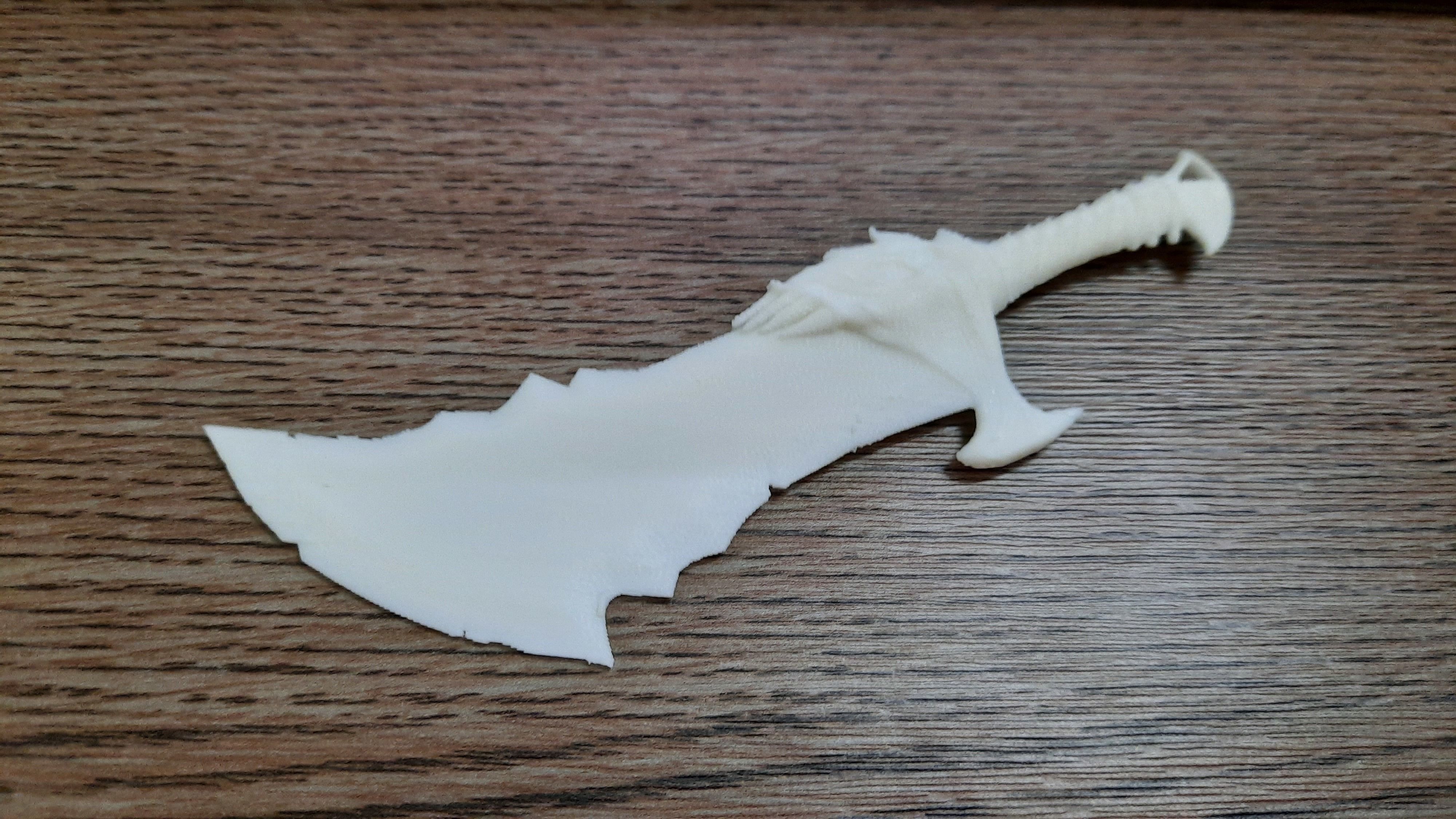 Blades of Chaos - God of War 2018 3D Print Model 3D print model_6