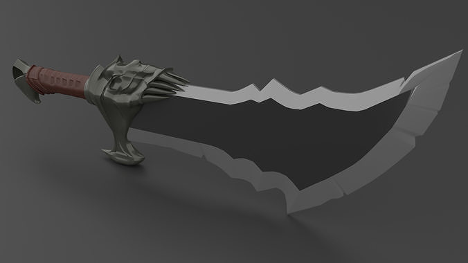 Blades of Chaos - God of War 2018 3D Print Model 3D print model