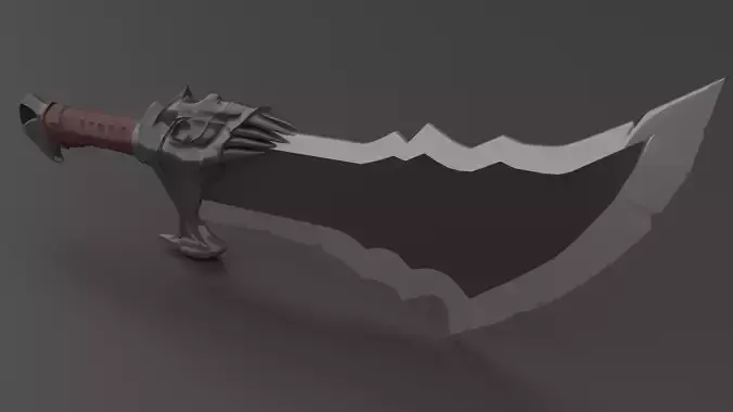 Blades of Chaos - God of War 2018 3D Print Model 3D print model