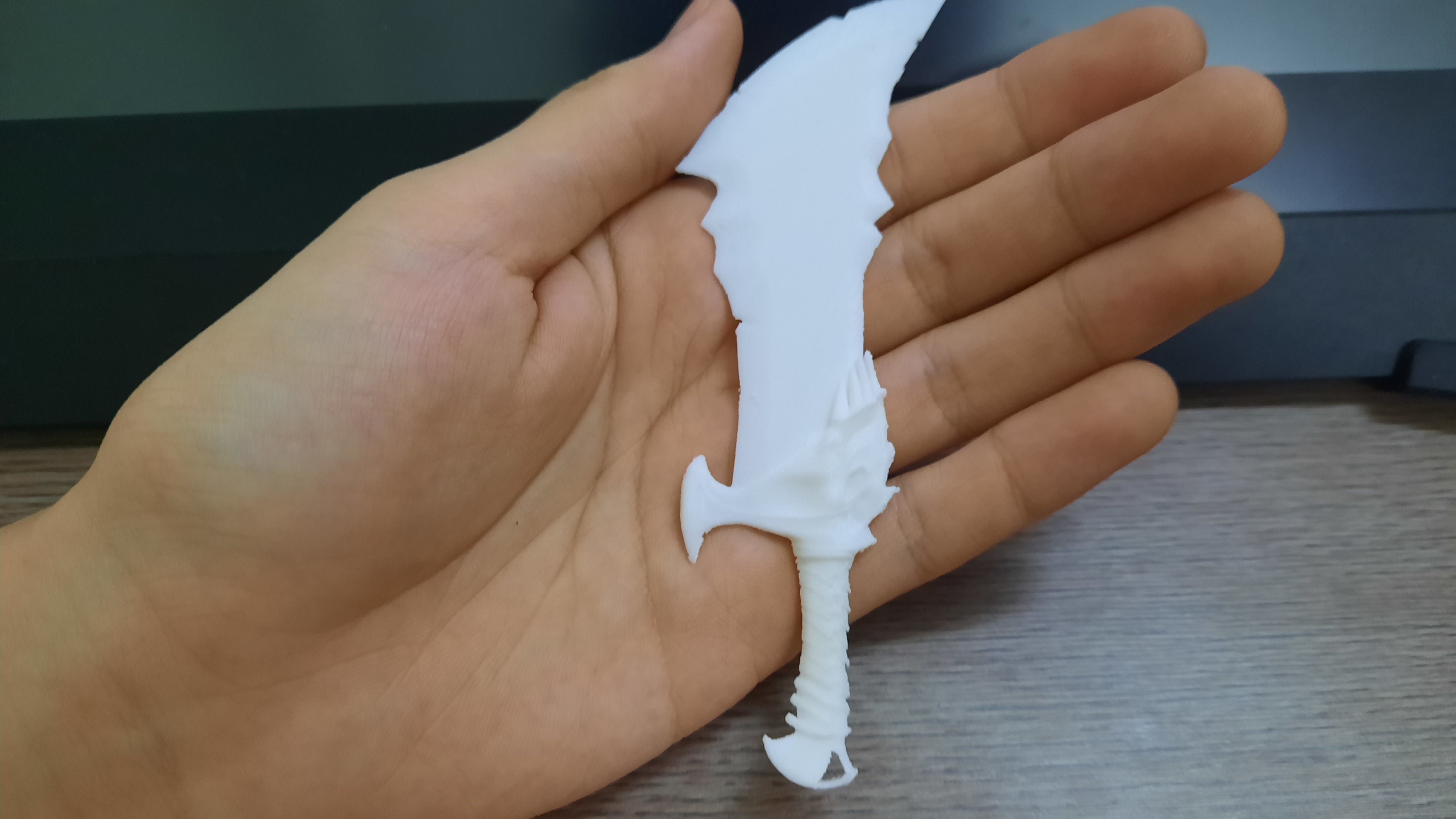 Blades of Chaos - God of War 2018 3D Print Model 3D print model_8