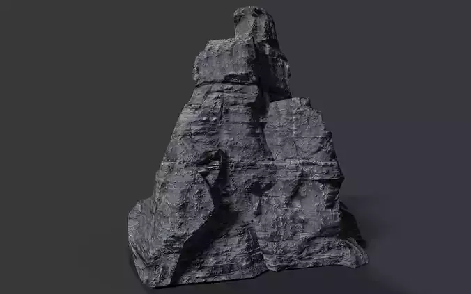 Cliff rock formation