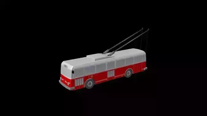 Trolley 9TR Free 3D model