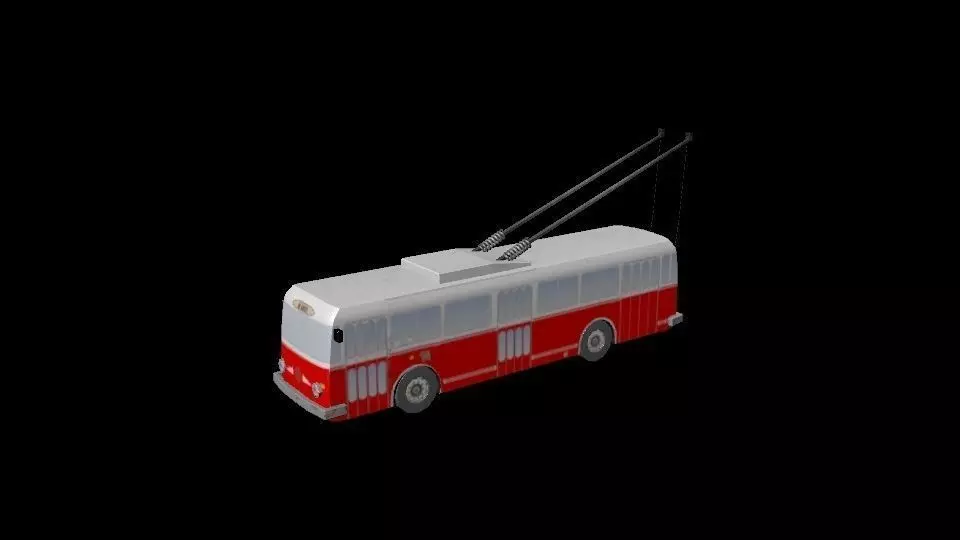Trolley 9TR Free 3D model_0