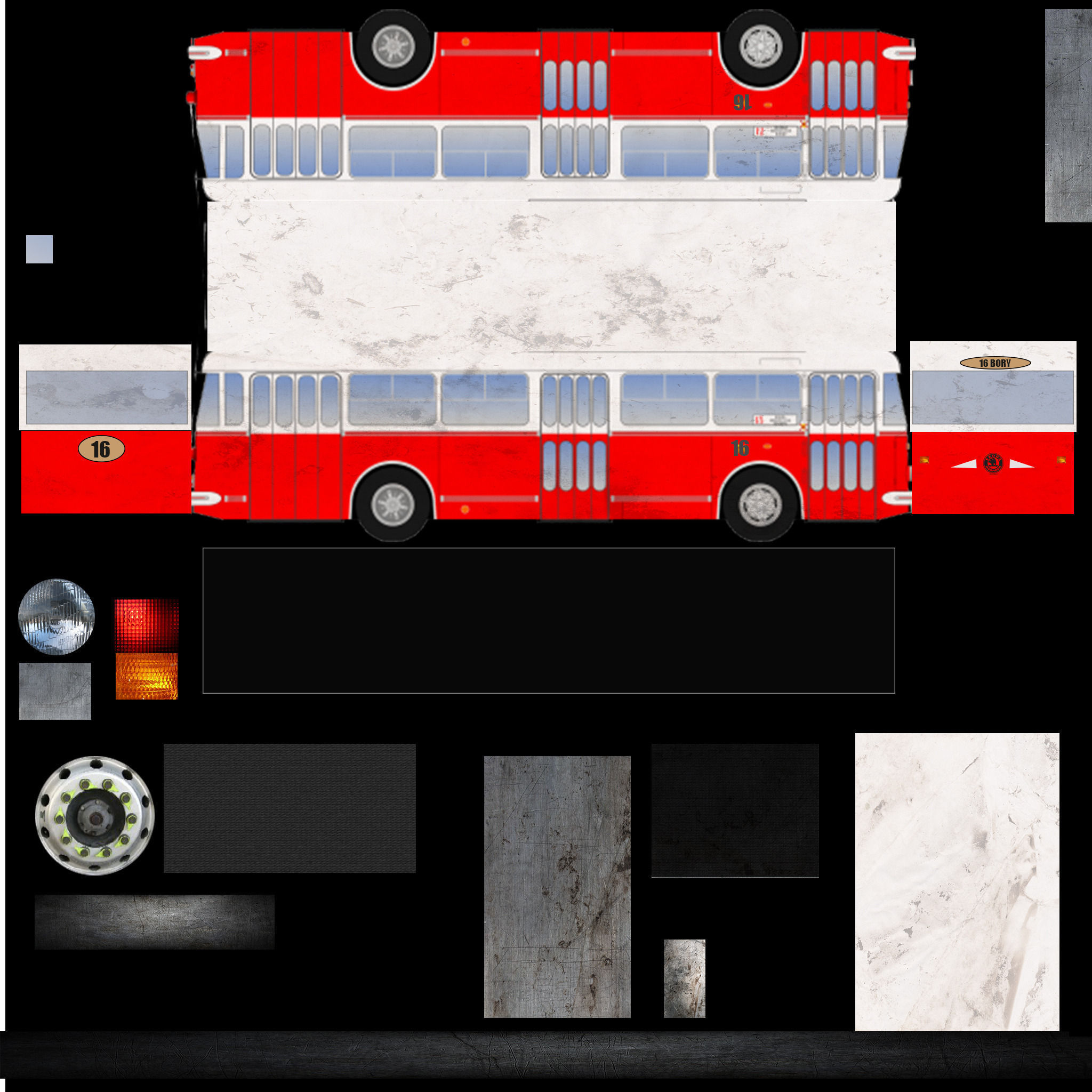 Trolley 9TR Free 3D model_1