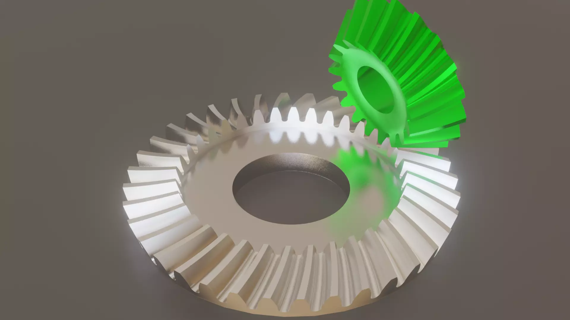 Bevel Gears Free 3D model_0