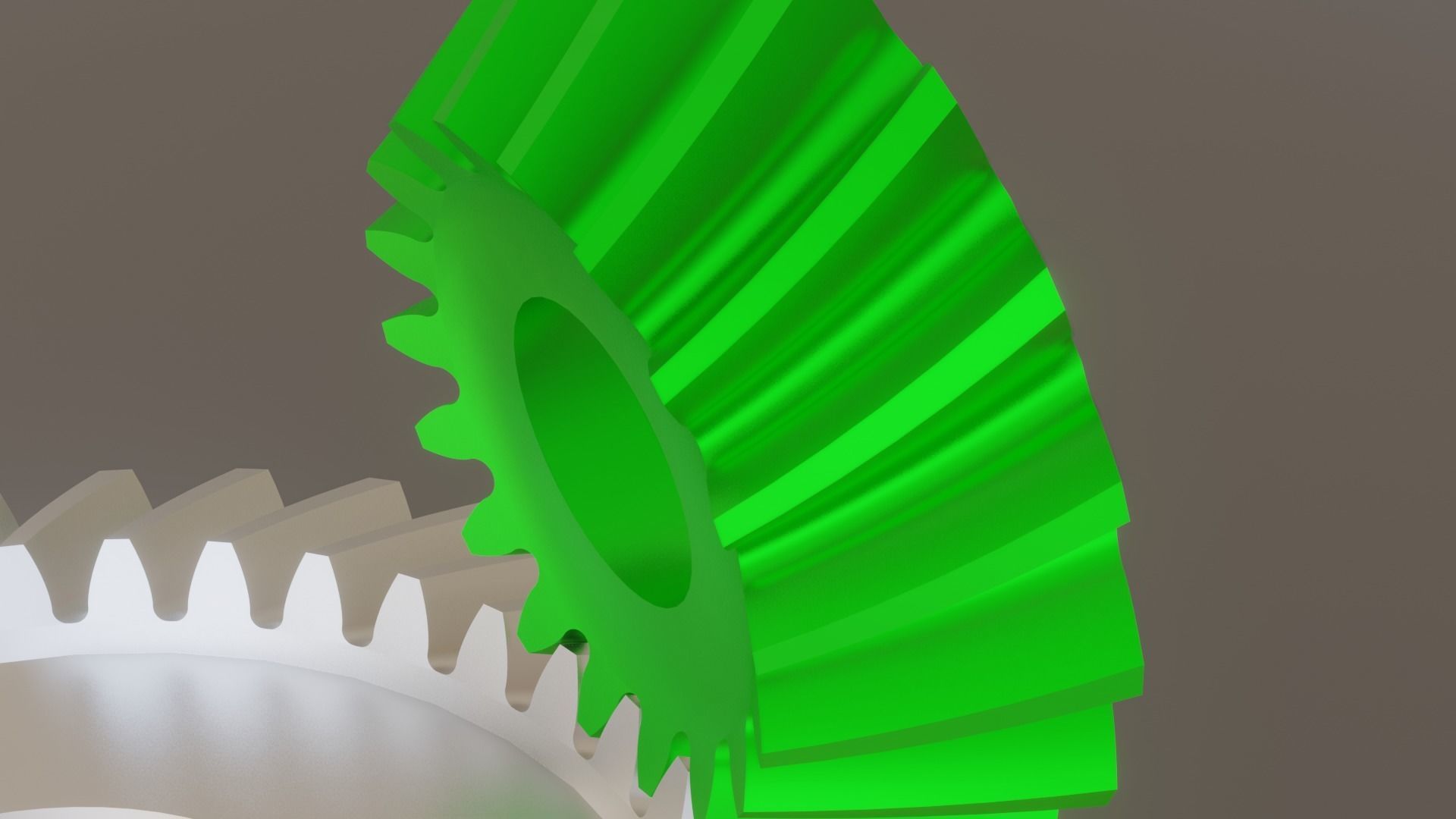 Bevel Gears Free 3D model_3