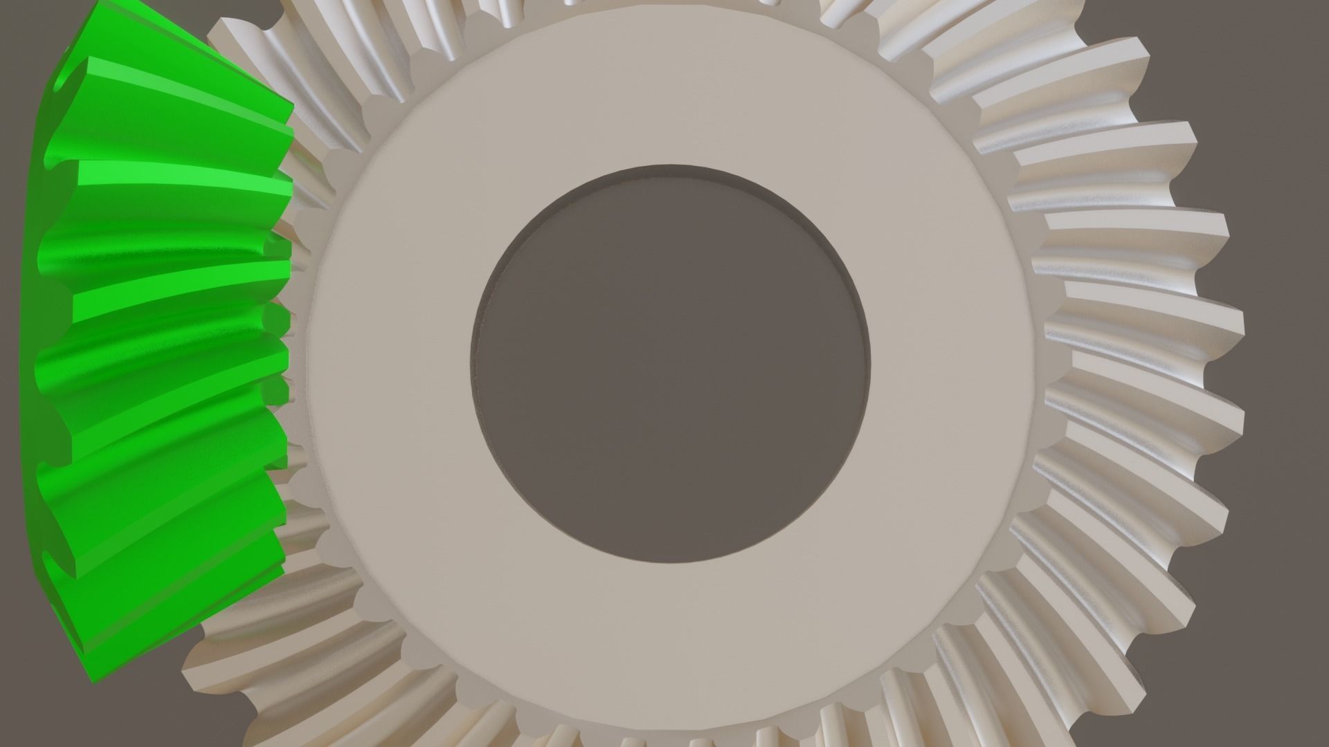 Bevel Gears Free 3D model_6