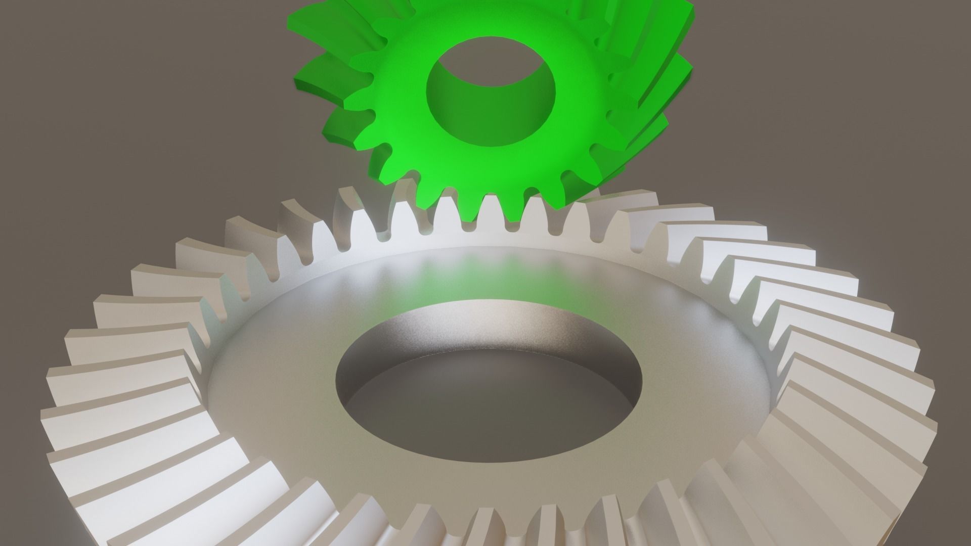 Bevel Gears Free 3D model_5