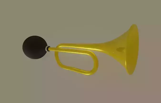 Car Air Horn 3D model