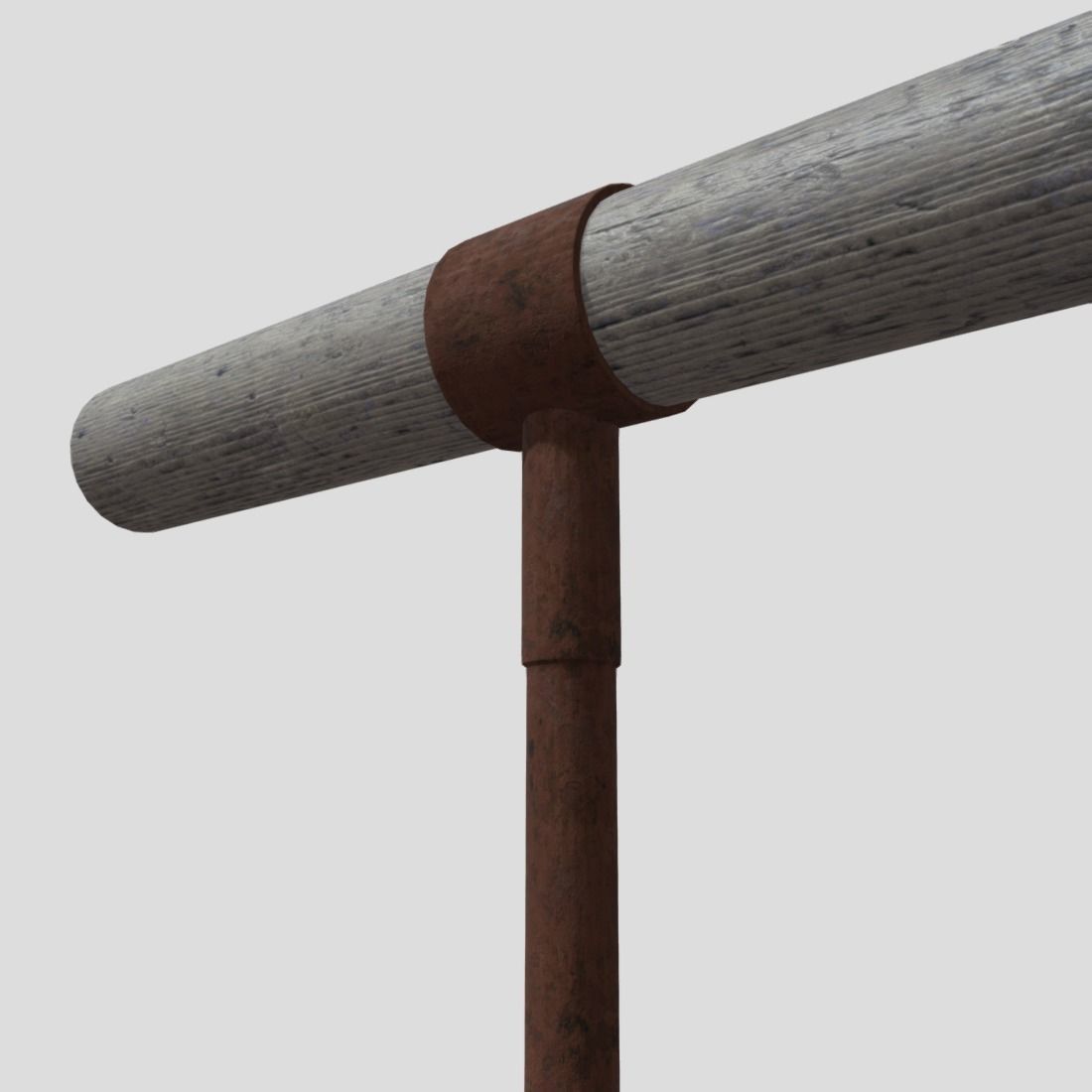 Meat Hook 2 Low-poly 3D model_12