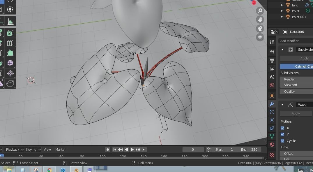 Kachu Tree 3D model animated 3D model_5