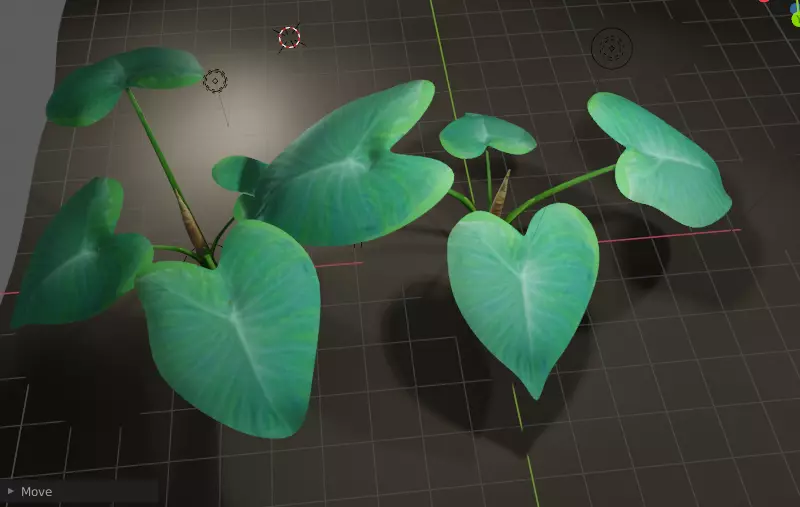 Kachu Tree 3D model animated 3D model_0