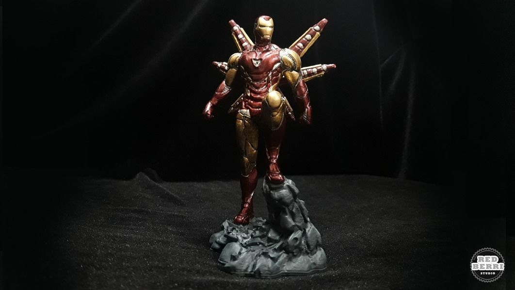 IRONMAN MK85 AVENGERS ENDGAME TONY MODEL FOR 3D RESIN PRINTABLE 3D print model_1
