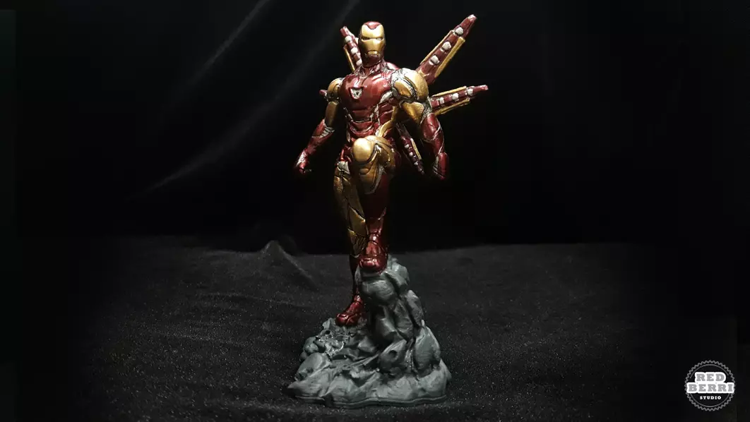 IRONMAN MK85 AVENGERS ENDGAME TONY MODEL FOR 3D RESIN PRINTABLE 3D print model_0