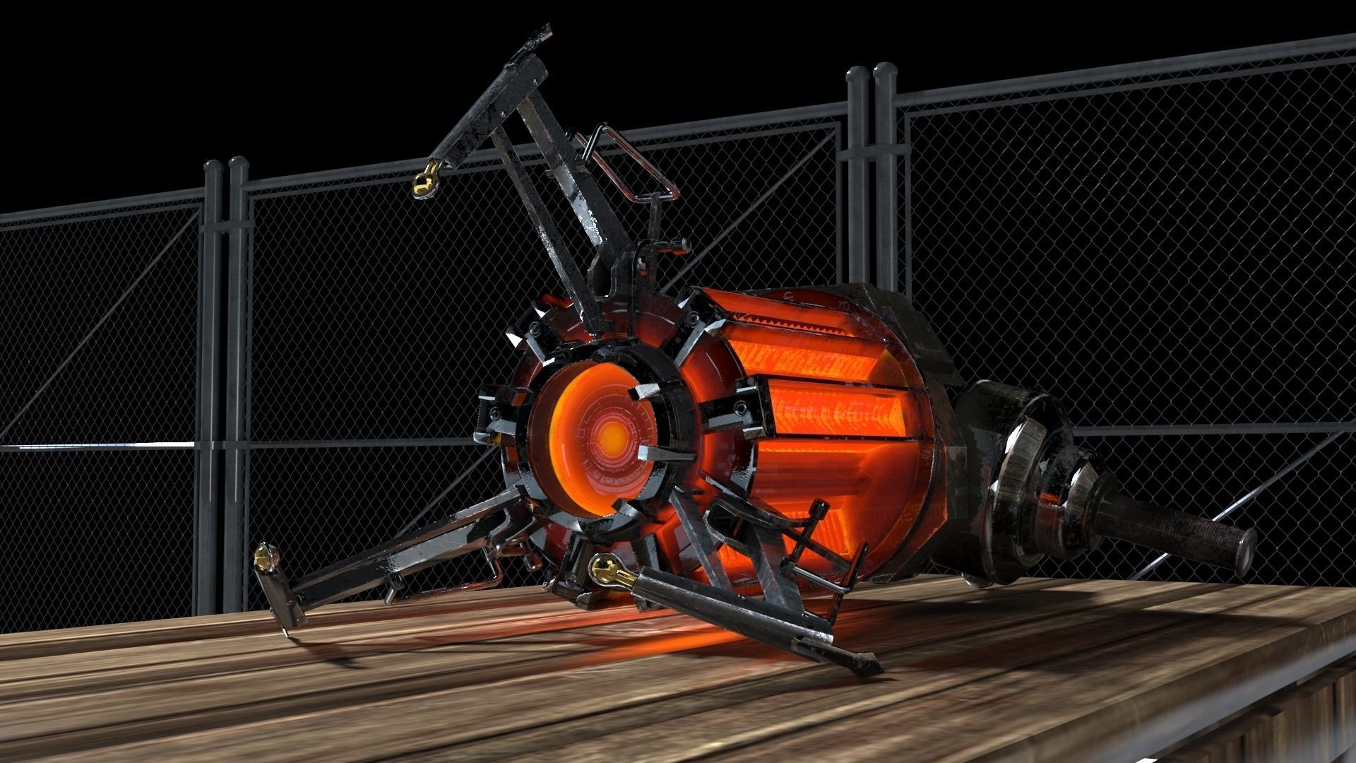 Gravity Gun half life 2 3D model_2