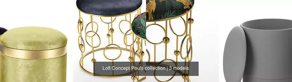 Loft Concept Poufs collection _0