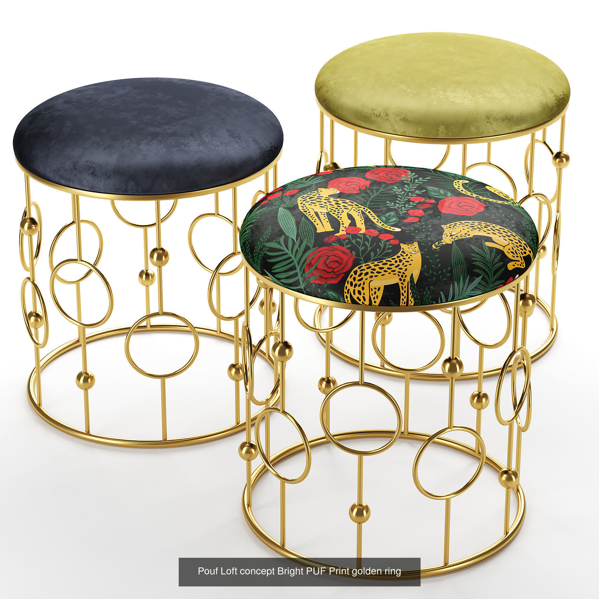 Loft Concept Poufs collection _3