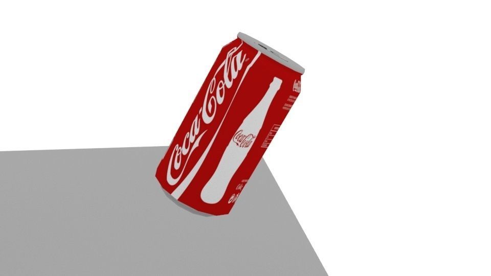 sodas pepsi cans stacked Low-poly 3D model_8