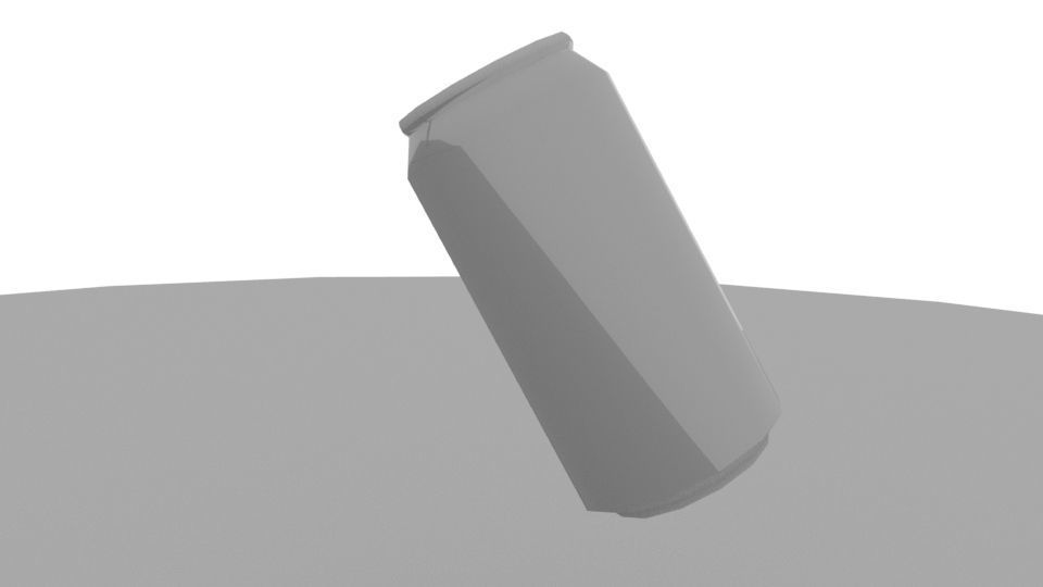 sodas pepsi cans stacked Low-poly 3D model_4