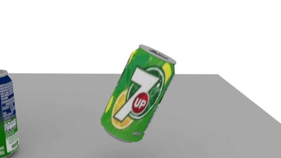 sodas pepsi cans stacked Low-poly 3D model_6
